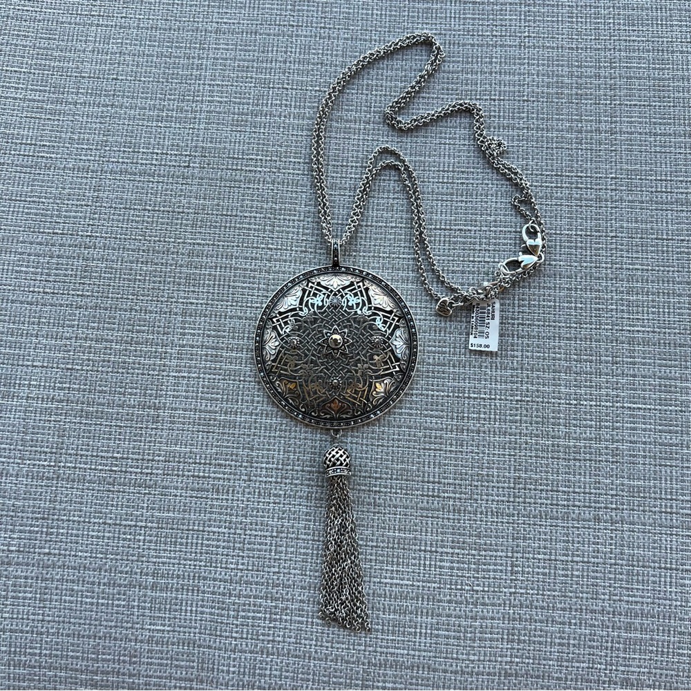 Brighton Sahuri Tassel Convertible Necklace NWTag $158 Jewelry